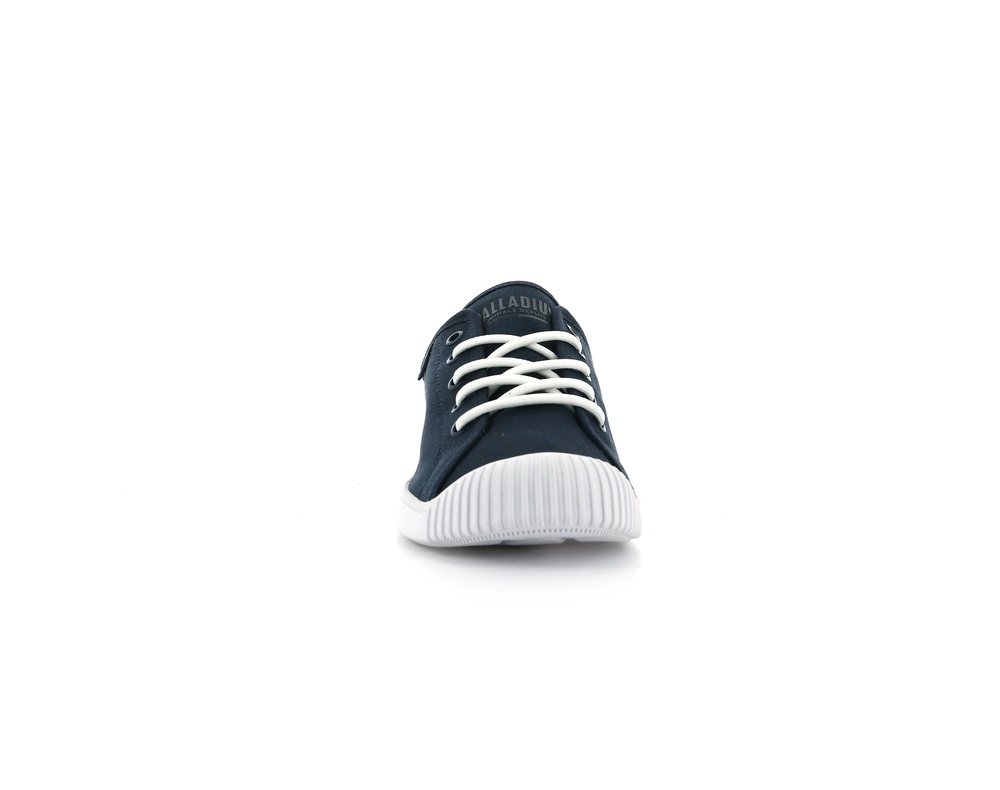 Zapatillas Palladium EASY LACE CANVAS Mujer Indigo | Ecuador-21476