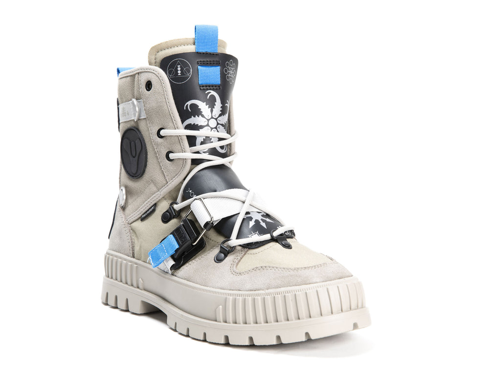 Zapatos Altas Palladium PALLASHOCK WITCH QUEEN X DESTINY Mujer Dune | Ecuador-04387